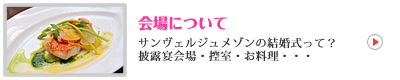 会場について