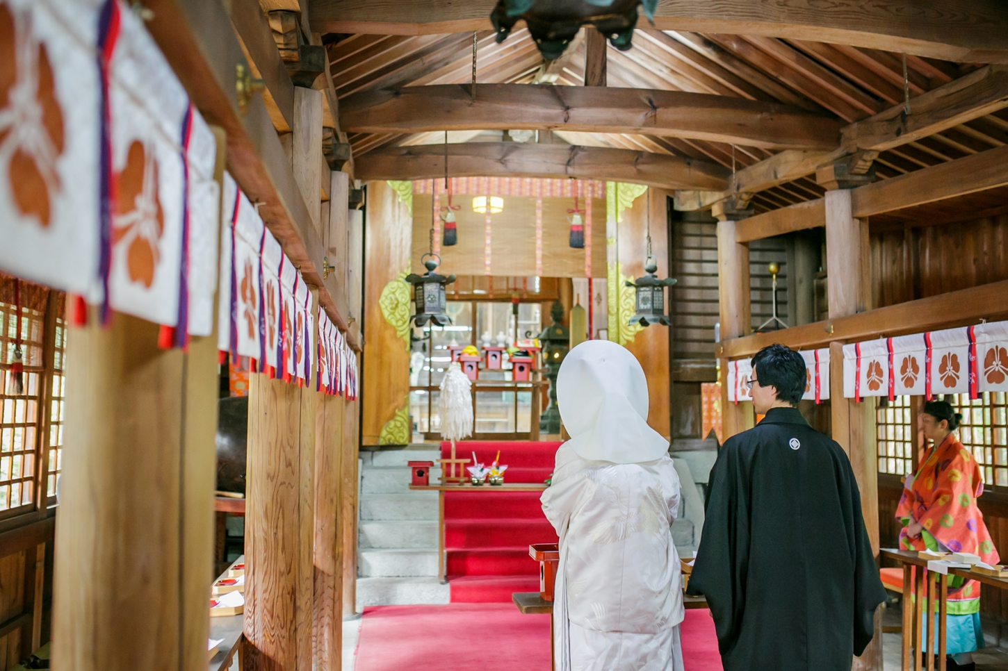 姫路神社の結婚式の一日 One Day スウィートブライド 綿町カフェ