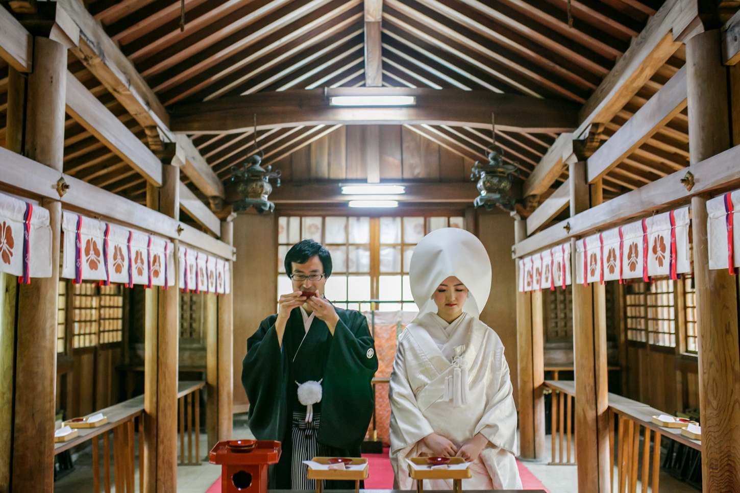 姫路神社の結婚式の一日 One Day スウィートブライド 綿町カフェ